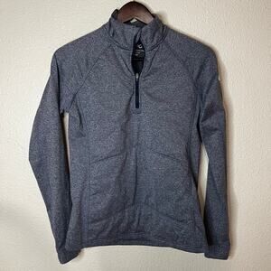 OROS Explorer Solarcore Quarter Zip pullover in gray WOMENS XS